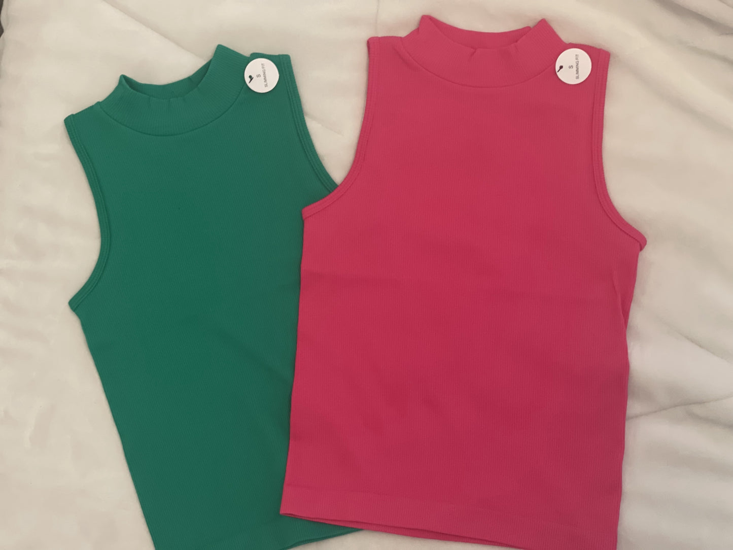 Neck sleeveless Tank Top