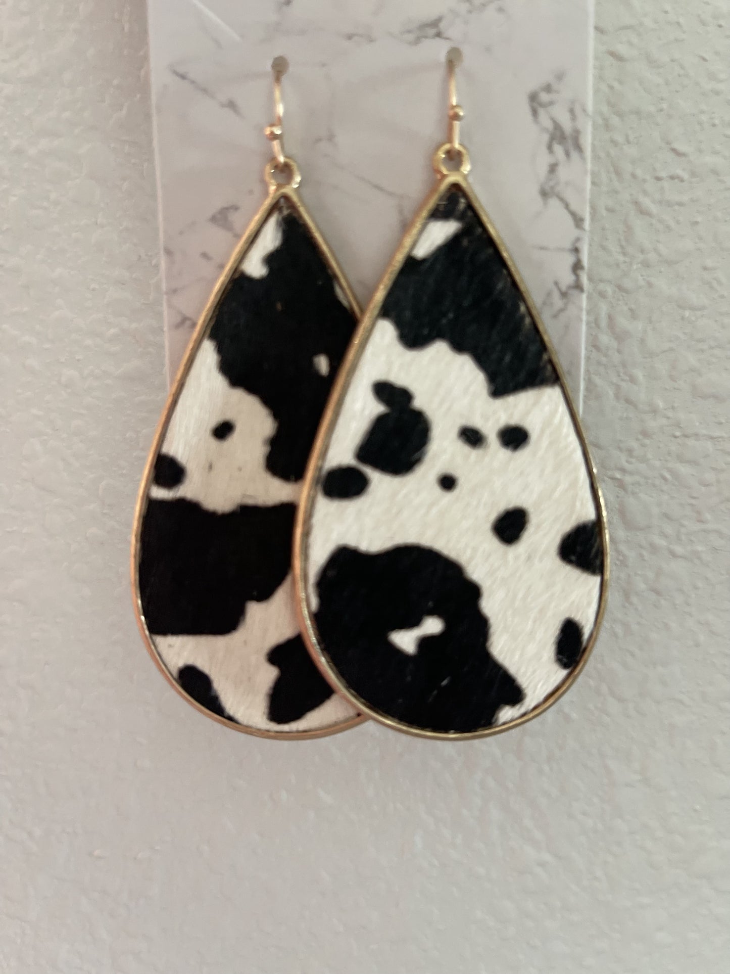 Earrings Facete Leopard